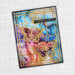 Paper Rose - Inky Colour And Splash Collection - Dies - Alora Butterfly Stained Glass Coverplate