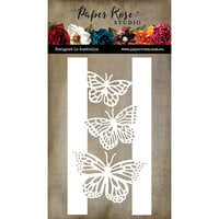 image of Paper Rose - Inky Colour And Splash Collection - Dies - Alora Butterfly Border