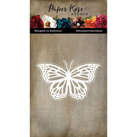 image of Paper Rose - Inky Colour And Splash Collection - Dies - Alora Layered Butterfly