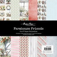 Paper Rose - Farmhouse Friends Collection - 6 x 6 Paper Pack