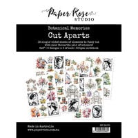 Paper Rose - Botanical Memories Collection - Cut Aparts