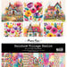 Paper Rose - Rainbow Village Collection - 12 x 12 Paper Pack - Basics