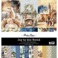 image of Paper Rose - Joy To The World Collection - 12 x 12 Paper Pack