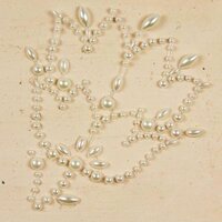 Prima - E Line - Say It In Pearls Collection - Self Adhesive Jewel Art - Bling - Tulip Garden, CLEARANCE