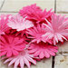 Prima - E Line - Confetti Cake Collection - Flower Embellishments - Bright Pink