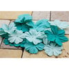 Prima - E Line - Bermuda Breeze Collection - Flower Embellishments - Aqua