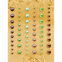 Prima - E Line - Self Adhesive Pearls and Crystals - Bling - Assortment 13