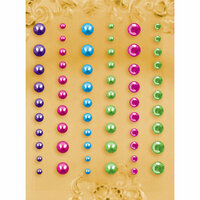 Prima - E Line - Self Adhesive Pearls and Crystals - Bling - Assortment 21