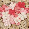Prima - E Line - Flower Embellishments - Pink Mix 3, CLEARANCE