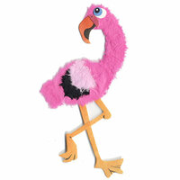 Prima - Little Darlings Collection - Handmade Animal Art - Flamingo