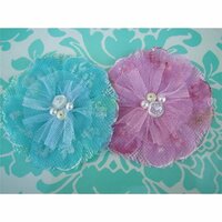 Prima - Bonnet Blooms Collection - Flowers - Missy, CLEARANCE