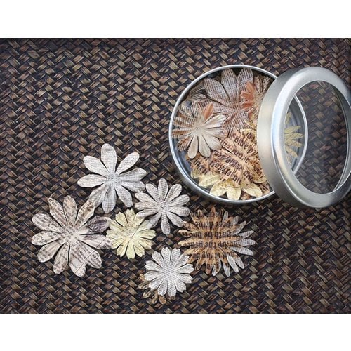 Prima - Artistry Flowers Collection - Flower Mini Tin - Daisy, CLEARANCE