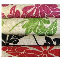 Prima - Burlap Sheets - Large - Floral, CLEARANCE