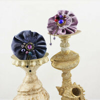 Prima - Gibson Collection - Flower Embellishments - Dana, BRAND NEW