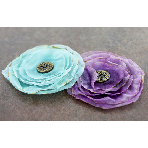 Prima - Gypsy Petals Collection - Flower Embellishments - Chelsea