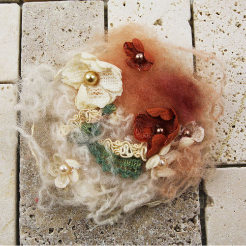 Prima - La Fleur Boheme Collection - Flower Embellishments - Sedona