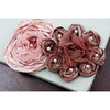 Prima - Romani Rose Collection - Flower Embellishments - Dusty Rose