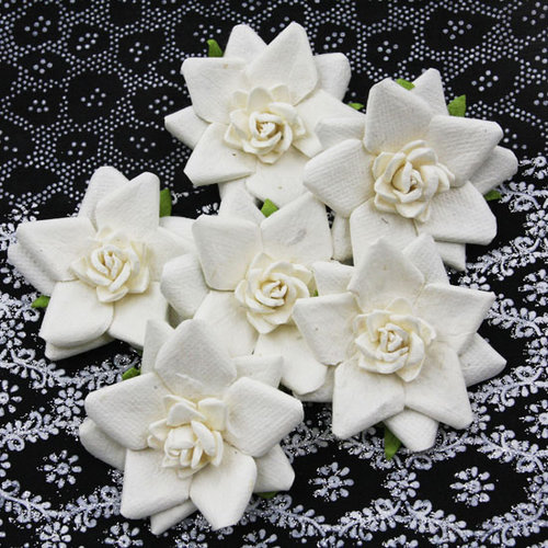 Prima - Alabaster Collection - Flower Embellishments - Abbey