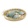 Prima - Heirloom Collection - Mulberry Paper Leaves - Blue Ice, CLEARANCE