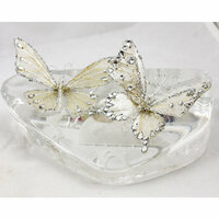 Prima - Jewel Box Collection - Jeweled Butterflies - Crystal