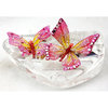 Prima - Jewel Box Collection - Jeweled Butterflies - Pink Topaz