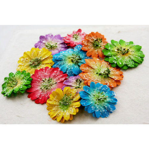 Prima - Evelyn Collection - Flower Embellishments - Sugar Daisy