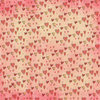 Prima - Specialty Paper Collection - 12 x 12 Embroidered Paper - Ruby Hearts