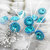 Prima - Sultan Collection - Bling - Flower Center Embellishments - Blue