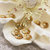 Prima - Raja Collection - Bling - Flower Center Embellishments - Gold