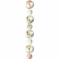 Prima - Pebbles Collection - Self Adhesive Pebbles - Flights of Fancy