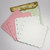 Prima - Build A Book Collection - Scalloped Canvas and Acrylic Book - Pink White