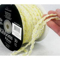 Prima - Lace Collection - Pastel and Pearls Spool - 30 Yards