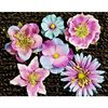 Prima - Melange Collection - Flower Embellishments - Blue Violet, CLEARANCE
