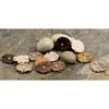 Prima - Pearl Penache Collection - Mulberry Flower Embellishments - Stone Mason, CLEARANCE