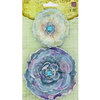 Prima - Grand Dame Collection - Fabric Flower Embellishments - Mermaid