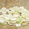Prima - Calcutta Petals Collection - Fabric Flower Embellishments - Winter Green