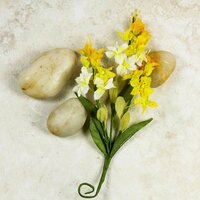Prima - Mini Bouquet Collection - Miniature Fabric Flower Bouquet - Alyssa, CLEARANCE