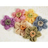 Prima - Ballerina Blooms Collection - Fabric Flower Embellishments - Margot