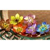 Prima - Cloissone Collection - Lacquer Style Flower Embellishments - Gilded Lily, CLEARANCE