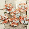 Prima - Belle Arte Collection - Mulberry Flower Embellishments - Mystere, CLEARANCE