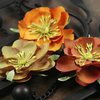 Prima - Primrosa Collection - Fabric Flower Embellishments - Spice