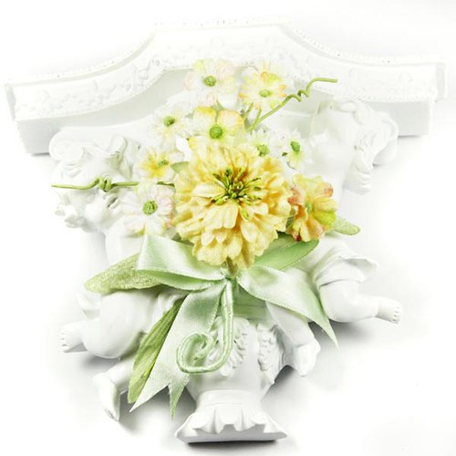 Prima - Debutantes Collection - Miniature Fabric Flower Bouquet - Creme, CLEARANCE
