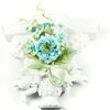 Prima - Debutantes Collection - Miniature Fabric Flower Bouquet - French Bluebird, CLEARANCE