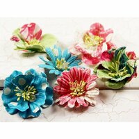Prima - Strawberry Kisses Collection - Flower Embellishments - Mix 2, CLEARANCE