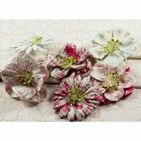 Prima - Shabby Chic Collection - Flower Embellishments - Mix 1, CLEARANCE