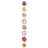 Prima - Pebbles Collection - Self Adhesive Pebbles with Gems - Annalee, CLEARANCE