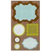 Prima - So Cute Collection - Self Adhesive Canvas Laminated Chipboard Pieces - Boys