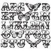 Prima - Paintable Clear Acrylic Stamps - Butterfly
