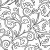 Prima - Paintable Clear Acrylic Stamps - Swirl