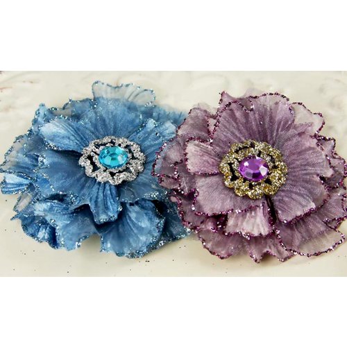 Prima - Rossetti Roses Collection - Fabric Flower Embellishments - Sylvia